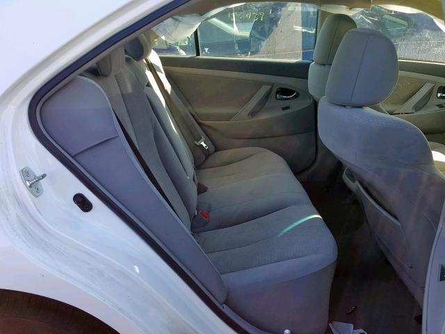 4T4BF3EK4BR218104 - 2011 TOYOTA CAMRY BASE WHITE photo 6