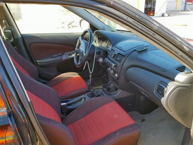 3N1AB51D42L715577 - 2002 NISSAN SENTRA SE- BLACK photo 5