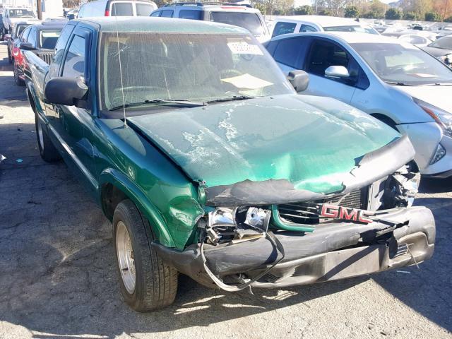 1GTCS19W5Y8126145 - 2000 GMC SONOMA GREEN photo 1