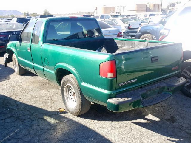 1GTCS19W5Y8126145 - 2000 GMC SONOMA GREEN photo 3