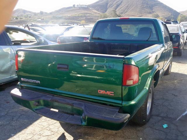 1GTCS19W5Y8126145 - 2000 GMC SONOMA GREEN photo 4