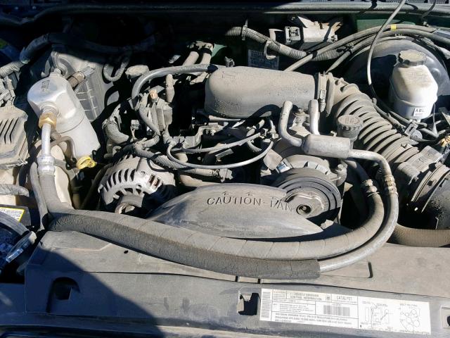 1GTCS19W5Y8126145 - 2000 GMC SONOMA GREEN photo 7