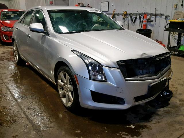 1G6AG5RX8D0147902 - 2013 CADILLAC ATS SILVER photo 1