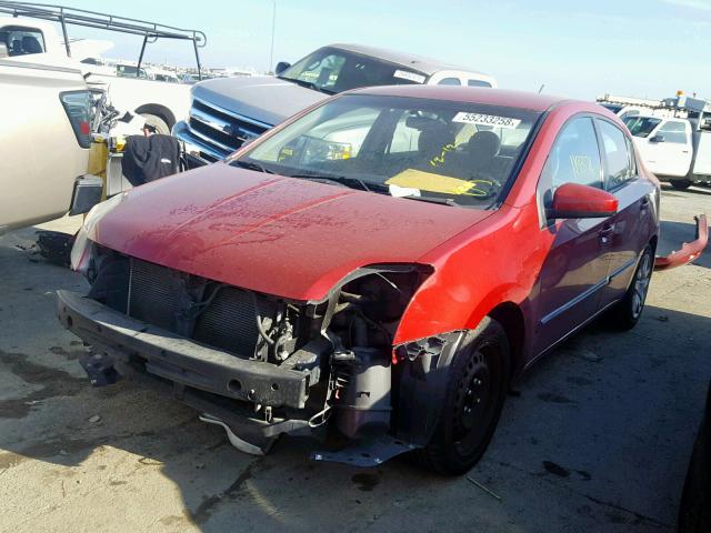 3N1AB6AP0AL651004 - 2010 NISSAN SENTRA 2.0 RED photo 2