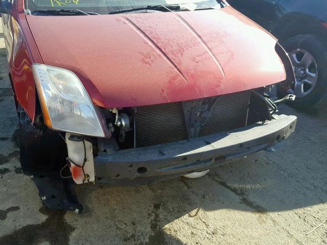 3N1AB6AP0AL651004 - 2010 NISSAN SENTRA 2.0 RED photo 9