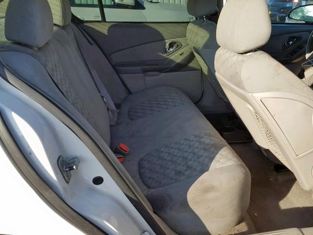 1G1ZT54825F116535 - 2005 CHEVROLET MALIBU LS Ağ foto 6