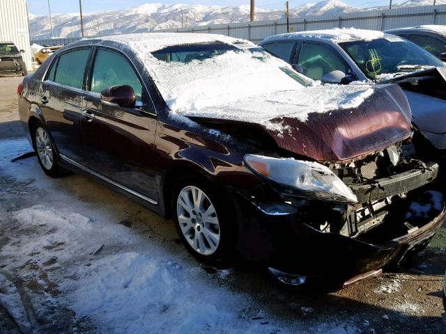4T1BK3DB5CU448856 - 2012 TOYOTA AVALON BAS BURGUNDY photo 1