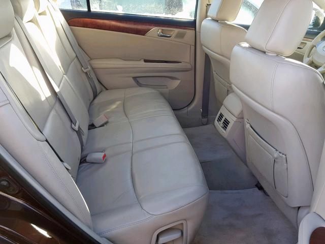 4T1BK3DB5CU448856 - 2012 TOYOTA AVALON BAS BURGUNDY photo 6