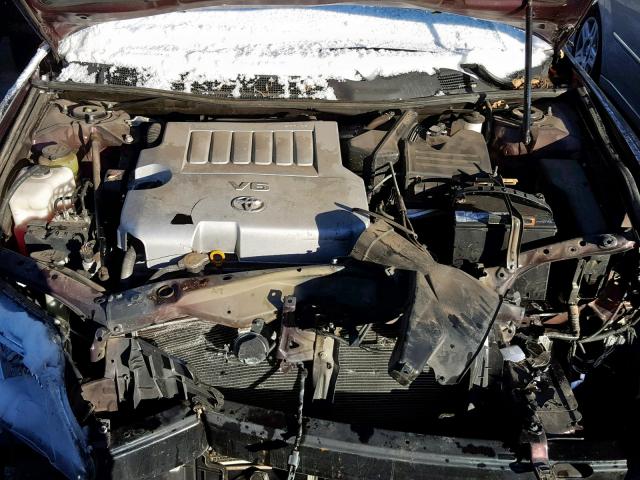 4T1BK3DB5CU448856 - 2012 TOYOTA AVALON BAS BURGUNDY photo 7