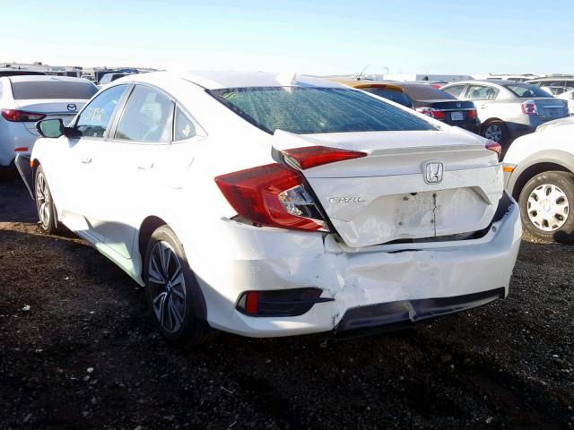 2HGFC1F75GH655936 - 2016 HONDA CIVIC EXL WHITE photo 3