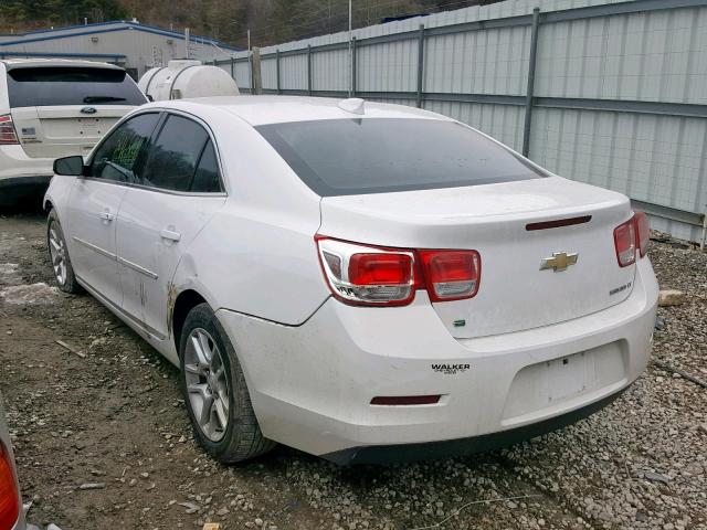 1G11C5SL5FF285504 - 2015 CHEVROLET MALIBU 1LT თეთრი ფოტო 3