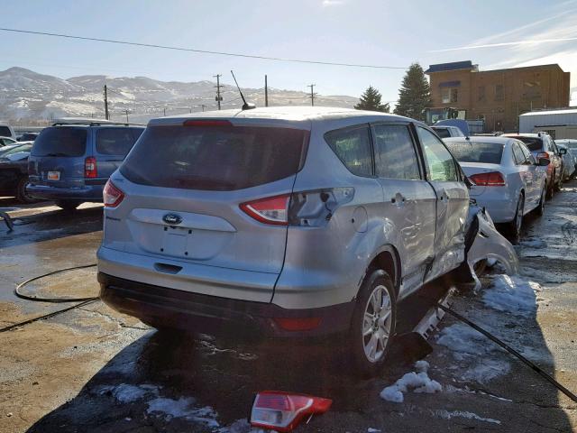 1FMCU0F76EUB86175 - 2014 FORD ESCAPE S SILVER photo 4