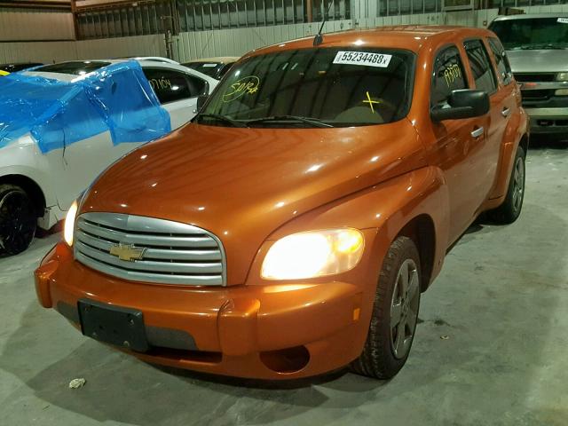 3GNDA13D47S556616 - 2007 CHEVROLET HHR LS ORANGE photo 2