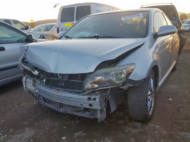 JTKDE167850042820 - 2005 TOYOTA SCION TC Gümüş foto 2