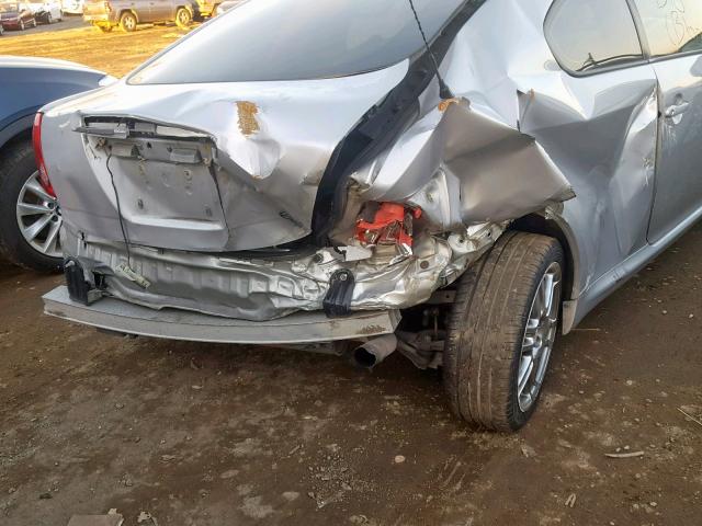 JTKDE167850042820 - 2005 TOYOTA SCION TC Gümüş foto 9