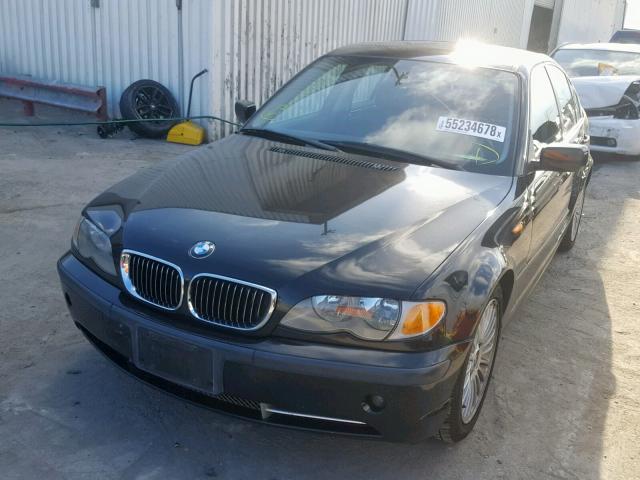 WBAEV53442KM18701 - 2002 BMW 330 I BLACK photo 2