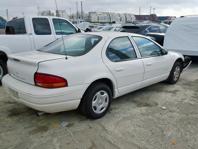 1B3EJ46XXWN108945 - 1998 DODGE STRATUS WHITE photo 4