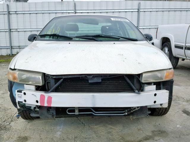 1B3EJ46XXWN108945 - 1998 DODGE STRATUS WHITE photo 9