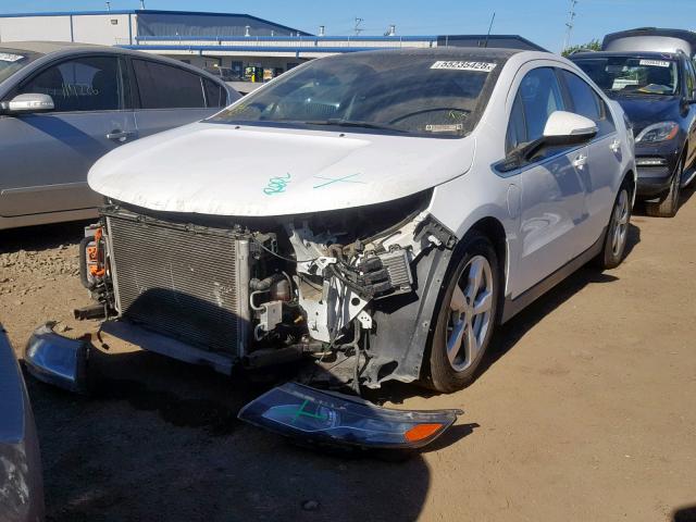 1G1RH6E43CU123117 - 2012 CHEVROLET VOLT WHITE photo 2