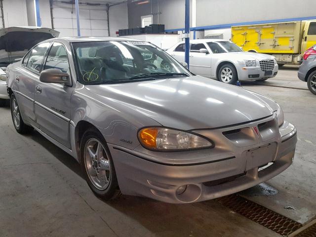 1G2NV52E0YC564419 - 2000 PONTIAC GRAND AM G SILVER photo 1