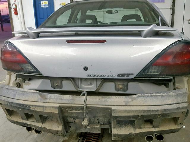 1G2NV52E0YC564419 - 2000 PONTIAC GRAND AM G SILVER photo 9