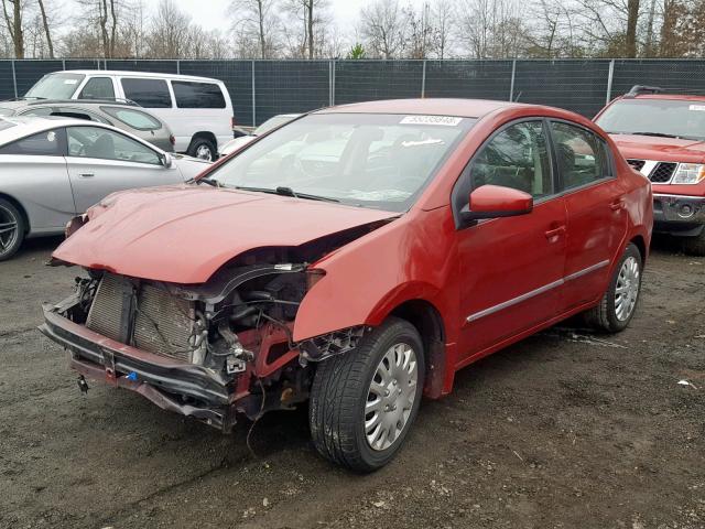 3N1AB6AP9BL645557 - 2011 NISSAN SENTRA 2.0 RED photo 2