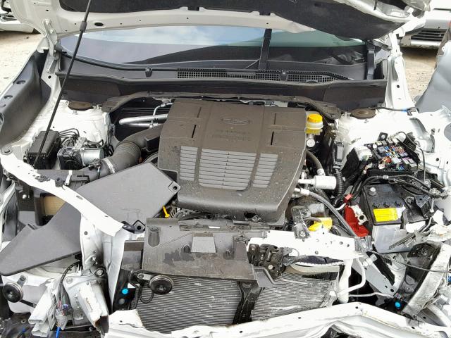JF2SKAPC0KH413678 - 2019 SUBARU FORESTER S WHITE photo 7