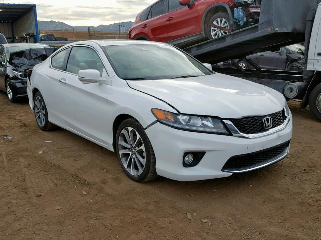 1HGCT2B89EA008510 - 2014 HONDA ACCORD EXL WHITE photo 1