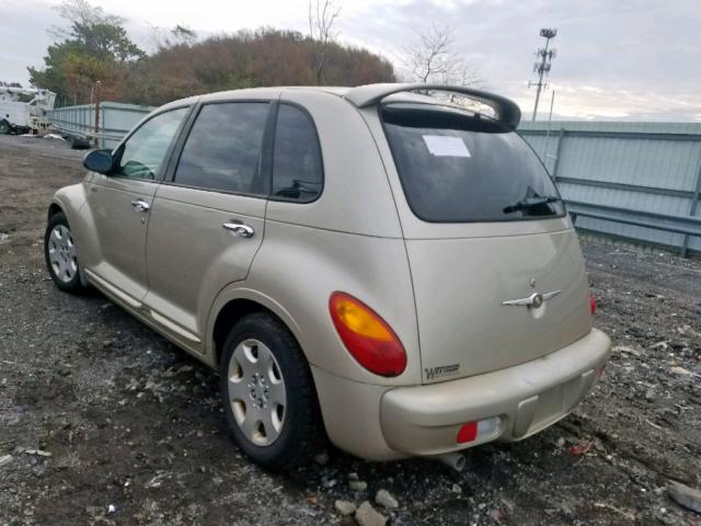 3C4FY48BX5T626441 - 2005 CHRYSLER PT CRUISER TAN photo 3