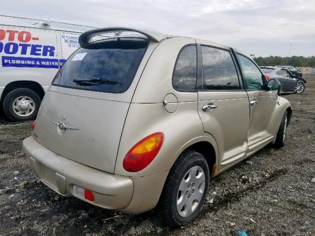 3C4FY48BX5T626441 - 2005 CHRYSLER PT CRUISER TAN photo 4