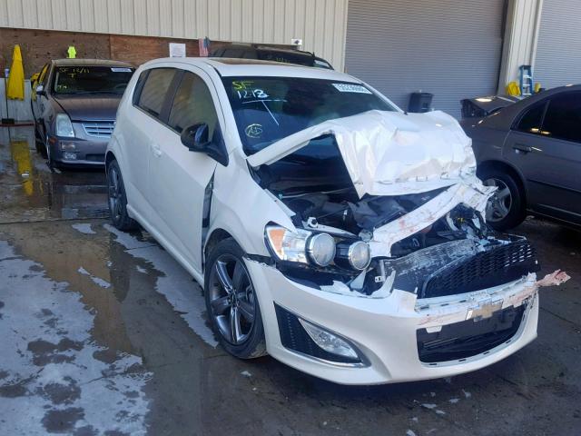 1G1JG6SB7F4148092 - 2015 CHEVROLET SONIC RS CREAM photo 1