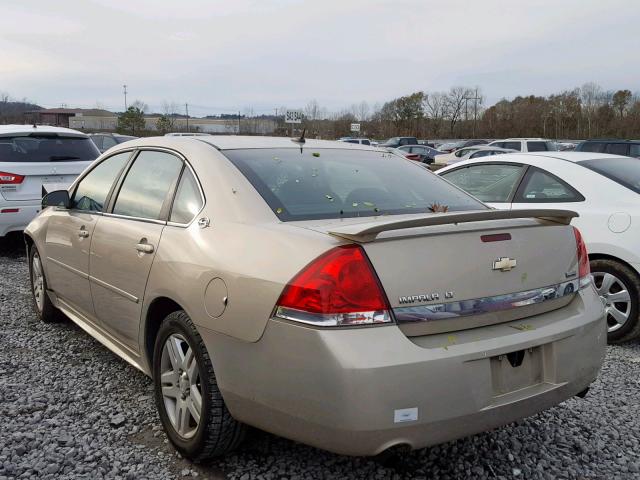 2G1WC57M691153757 - 2009 CHEVROLET IMPALA 2LT BEIGE photo 3