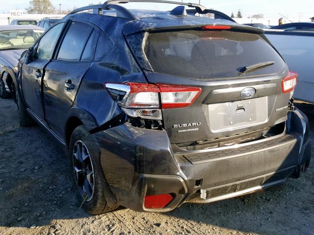 JF2GTAEC5K8211585 - 2019 SUBARU CROSSTREK GRAY photo 3