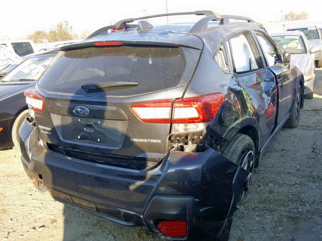 JF2GTAEC5K8211585 - 2019 SUBARU CROSSTREK GRAY photo 4