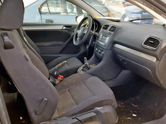 WVWAB7AJ3AW084666 - 2010 VOLKSWAGEN GOLF 银色 照片 5