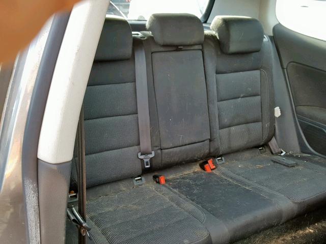 WVWAB7AJ3AW084666 - 2010 VOLKSWAGEN GOLF 银色 照片 6