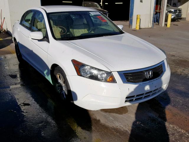 1HGCP26418A021896 - 2008 HONDA ACCORD LXP WHITE photo 1