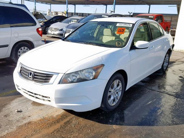 1HGCP26418A021896 - 2008 HONDA ACCORD LXP WHITE photo 2