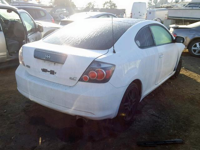 JTKDE167280273099 - 2008 SCION TC WHITE photo 4