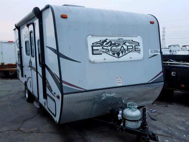 4EZTA1914G4045178 - 2016 KZ TRAILER WHITE photo 1