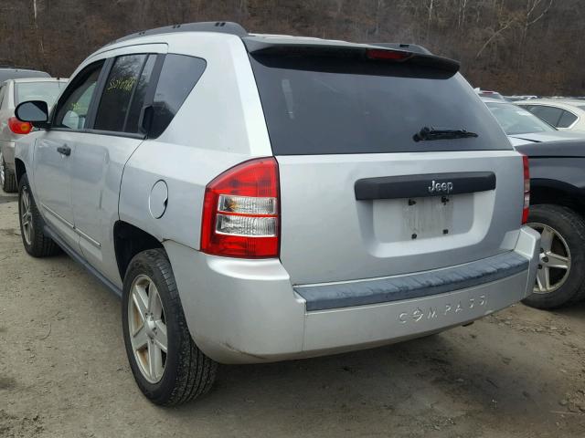 1J4FT47B19D218089 - 2009 JEEP COMPASS SP SILVER photo 3