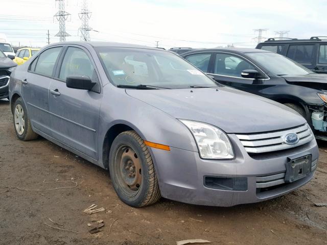 3FAHP06Z17R193134 - 2007 FORD FUSION S GRAY photo 1