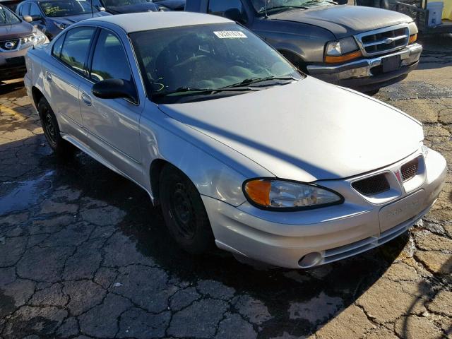 1G2NE52F34M581714 - 2004 PONTIAC GRAND AM S SILVER photo 1