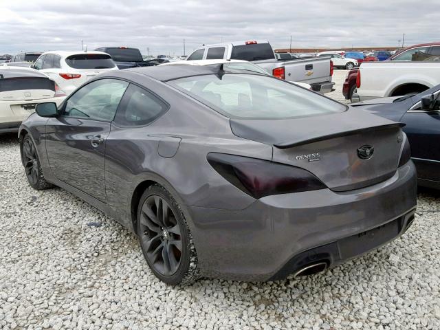 KMHHT6KD5DU081858 - 2013 HYUNDAI GENESIS CO CHARCOAL photo 3