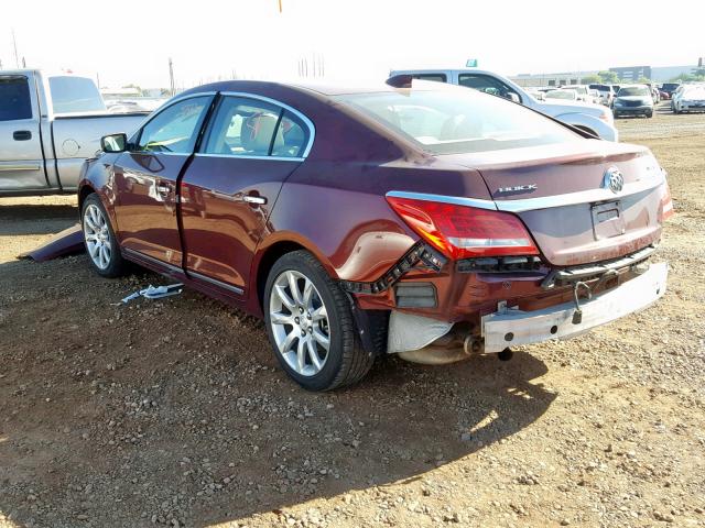 1G4GD5G3XFF285288 - 2015 BUICK LACROSSE P RED photo 3