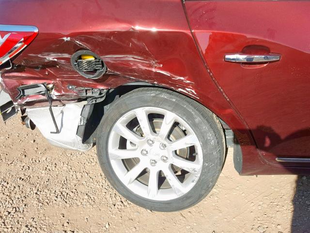 1G4GD5G3XFF285288 - 2015 BUICK LACROSSE P RED photo 9