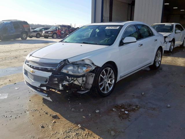 1G1ZE5EB6AF120389 - 2010 CHEVROLET MALIBU LTZ 白色 照片 2