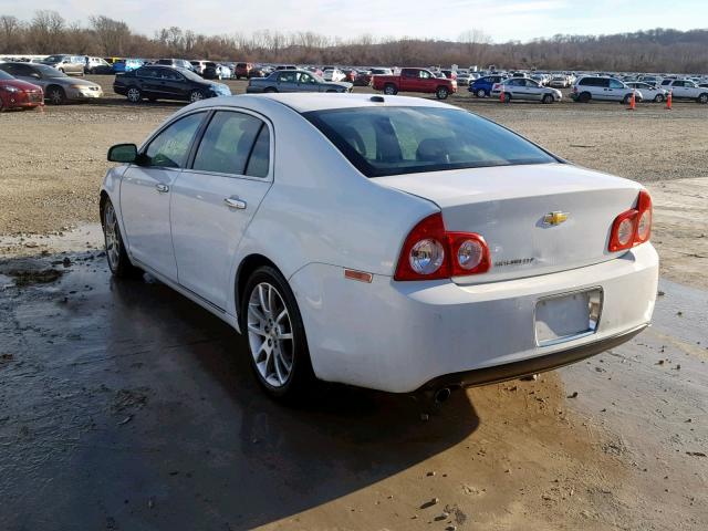 1G1ZE5EB6AF120389 - 2010 CHEVROLET MALIBU LTZ 白色 照片 3