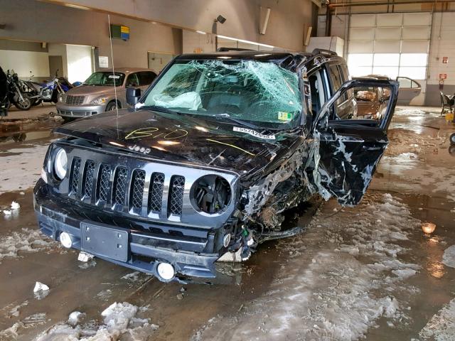 1C4NJRFB3FD303534 - 2015 JEEP PATRIOT LA BLACK photo 2