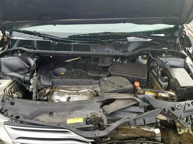 4T3ZA3BB4BU052153 - 2011 TOYOTA VENZA BASE GRAY photo 7